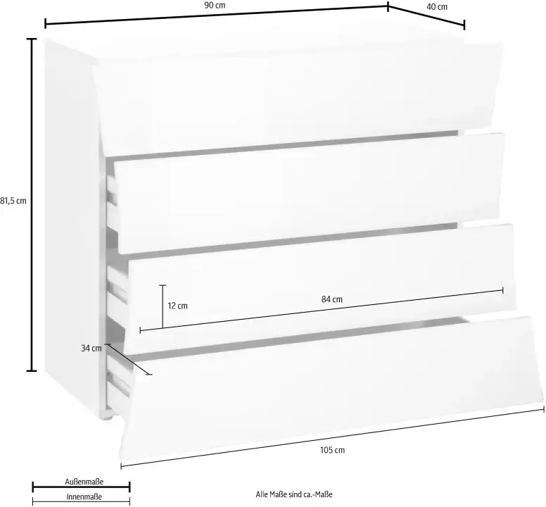 INOSIGN Kast Arco Breedte 90-130 cm - Foto 6