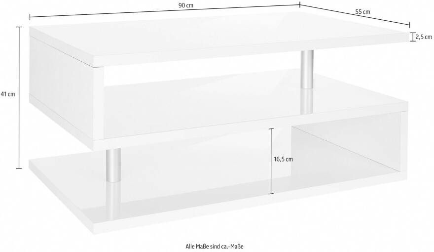 INOSIGN Salontafel Breedte 90 cm - Foto 3