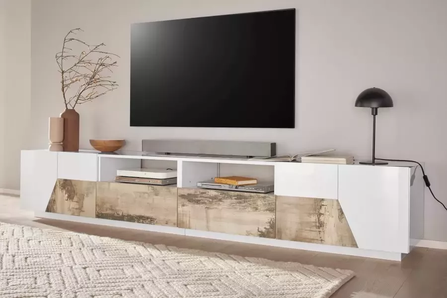 INOSIGN Tv-meubel ALIEN TV-meubel met 4 deuren 2 lades en 2 open vakken - Foto 2