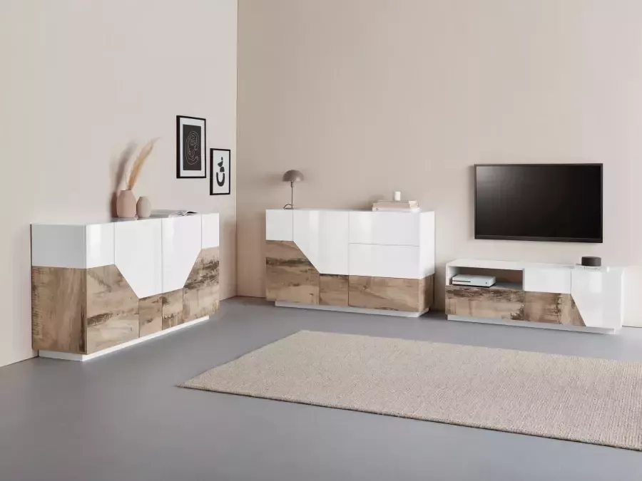 INOSIGN Tv-meubel ALIEN TV-meubel met 4 deuren 2 lades en 2 open vakken