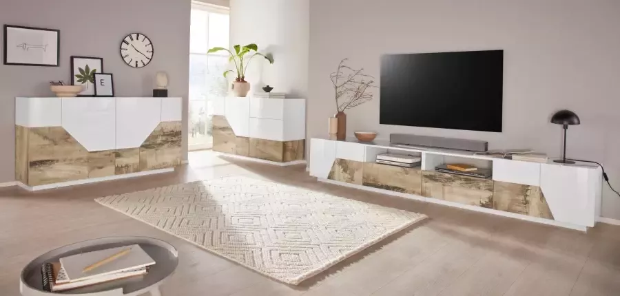 INOSIGN Tv-meubel ALIEN TV-meubel met 4 deuren 2 lades en 2 open vakken - Foto 6