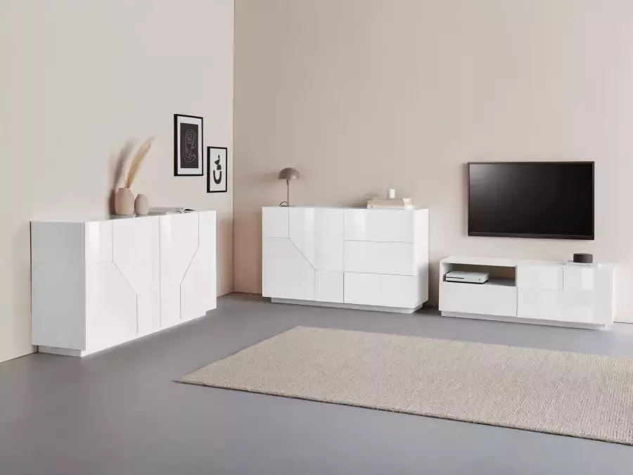 INOSIGN Tv-meubel ALIEN TV-meubel met 4 deuren 2 lades en 2 open vakken