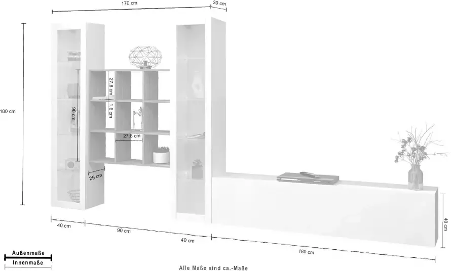 INOSIGN Wandmeubel Maruska (1 stuk)