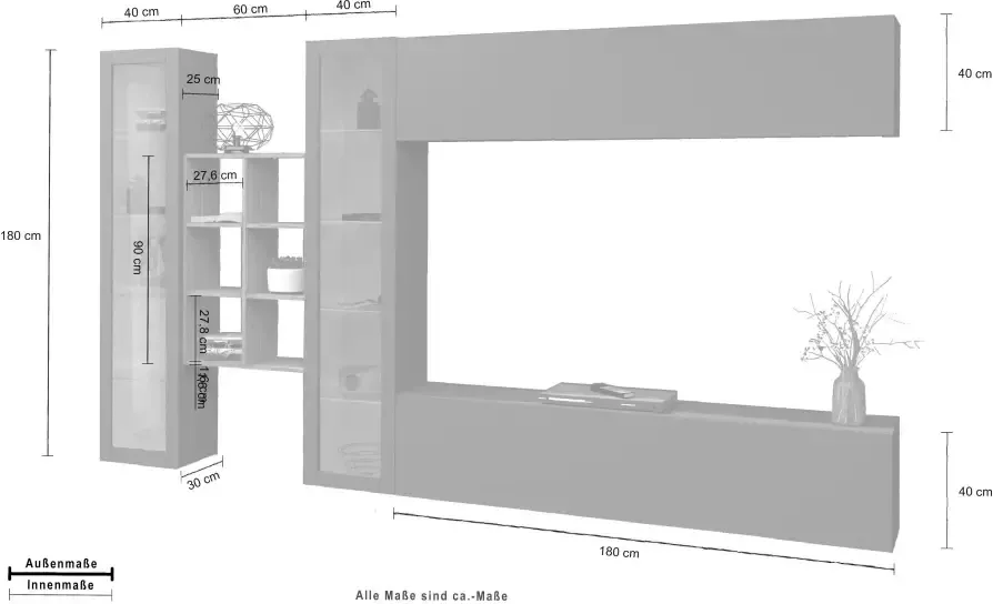 INOSIGN Wandmeubel Maruska (1 stuk)
