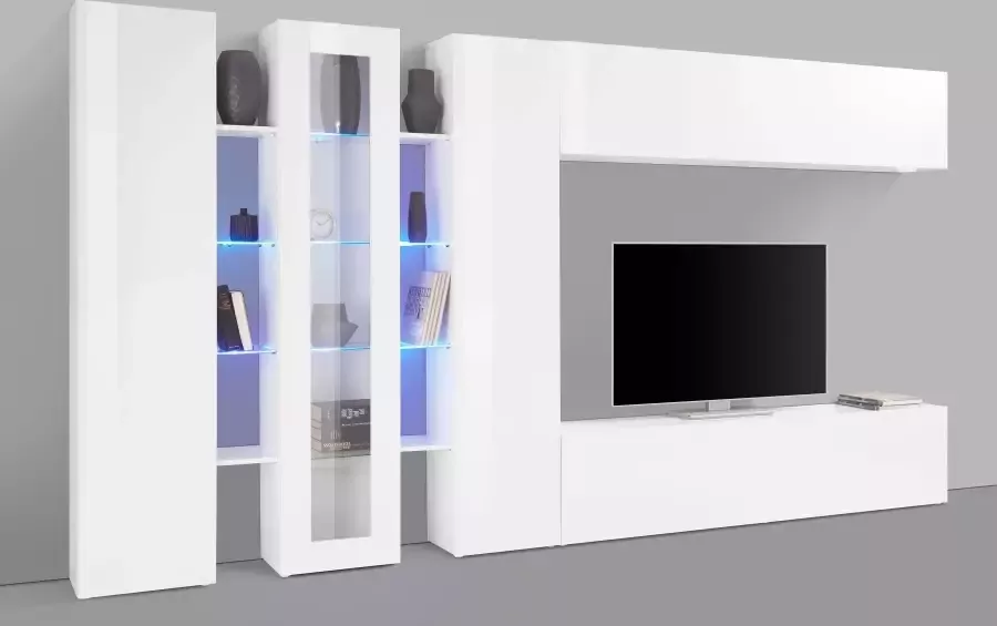 INOSIGN Wandmeubel Maruska Front romp hoogglans-wit (set 5-delig) - Foto 5