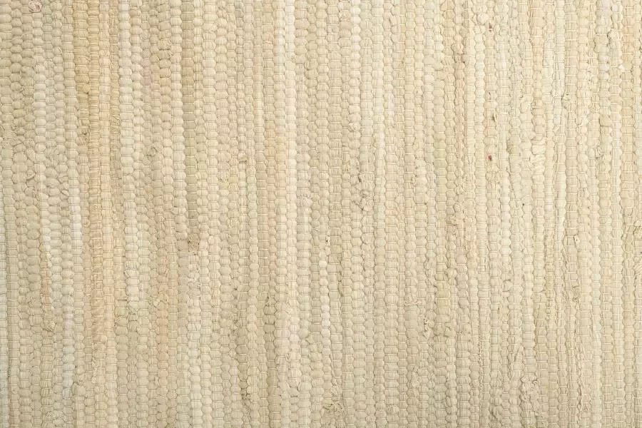 THEKO Loper Happy Cotton Fleckerl Handgeweven loper platweefsel puur katoen met de hand geweven met franje - Foto 2