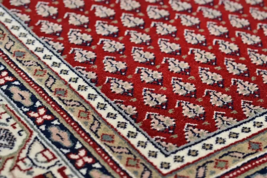 THEKO Oosters tapijt Abbas Meraj Mir zuivere wol met de hand geknoopt met franje woonkamer - Foto 3