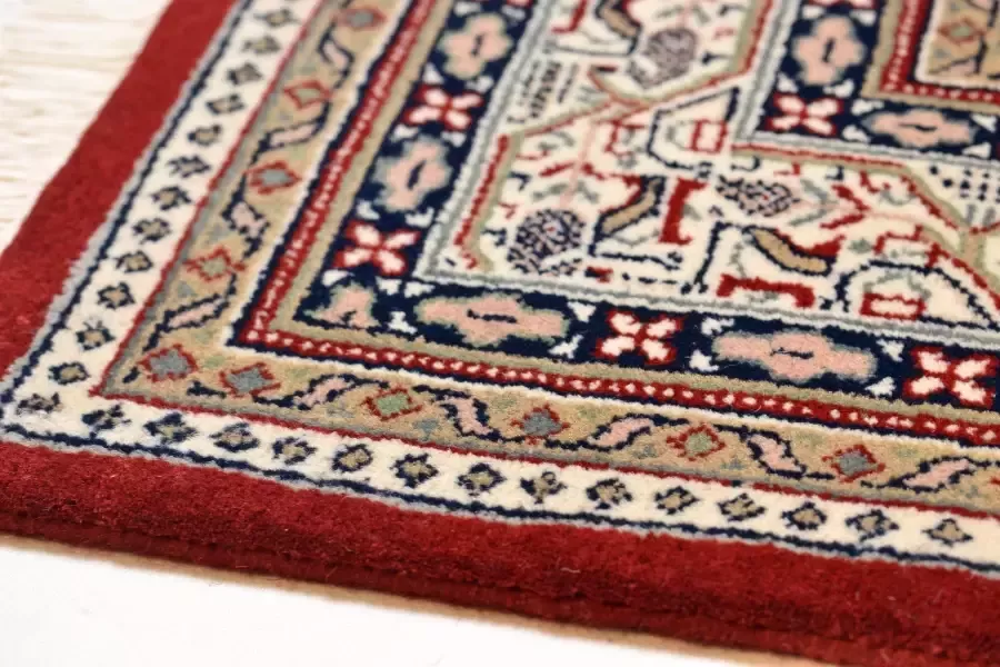 THEKO Oosters tapijt Abbas Meraj Mir zuivere wol met de hand geknoopt met franje woonkamer - Foto 5