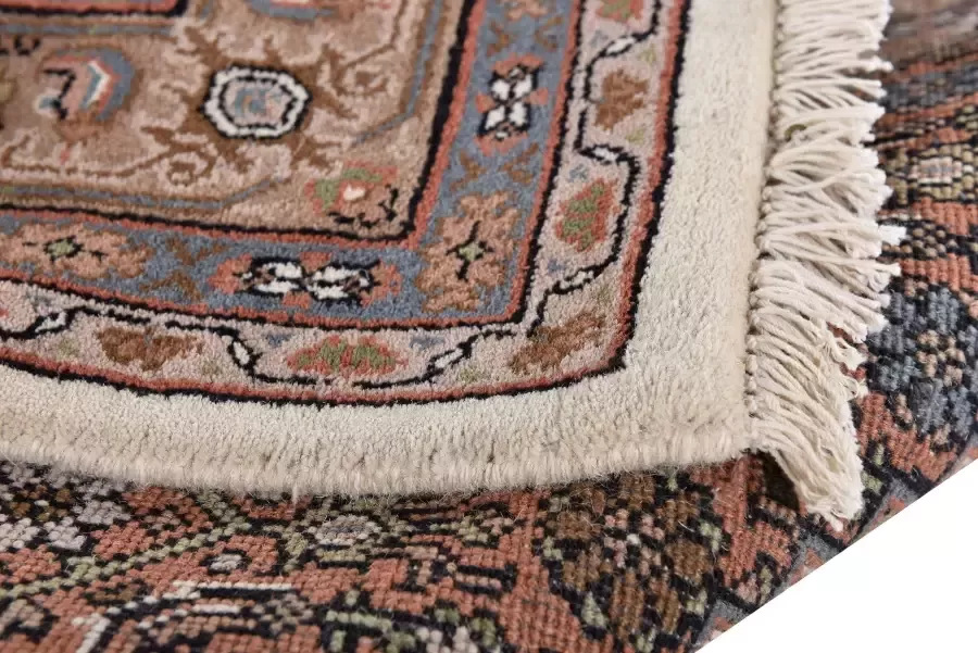 THEKO Oosters tapijt Benares Bidjar zuivere wol met de hand geknoopt met franje - Foto 4