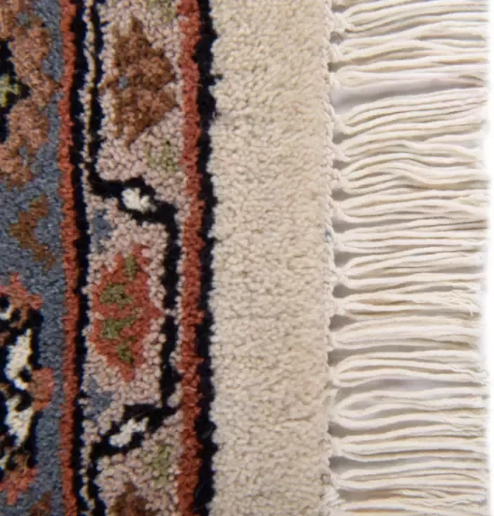 THEKO Oosters tapijt Benares Bidjar zuivere wol met de hand geknoopt met franje - Foto 7