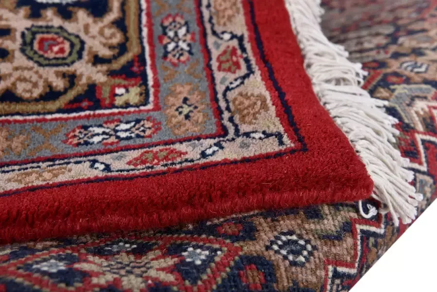 THEKO Oosters tapijt Benares Bidjar zuivere wol met de hand geknoopt met franje - Foto 4