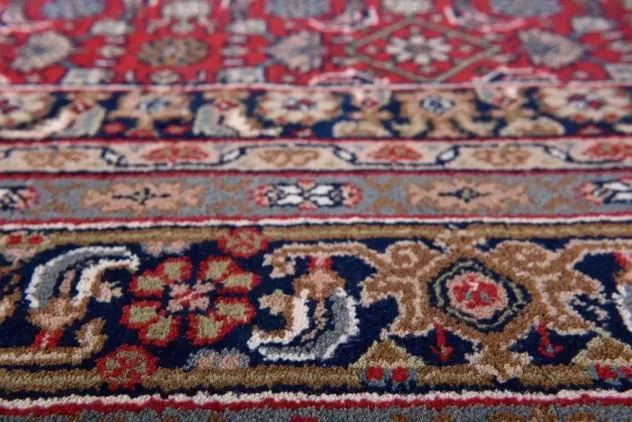 THEKO Oosters tapijt Benares Bidjar zuivere wol met de hand geknoopt met franje - Foto 5