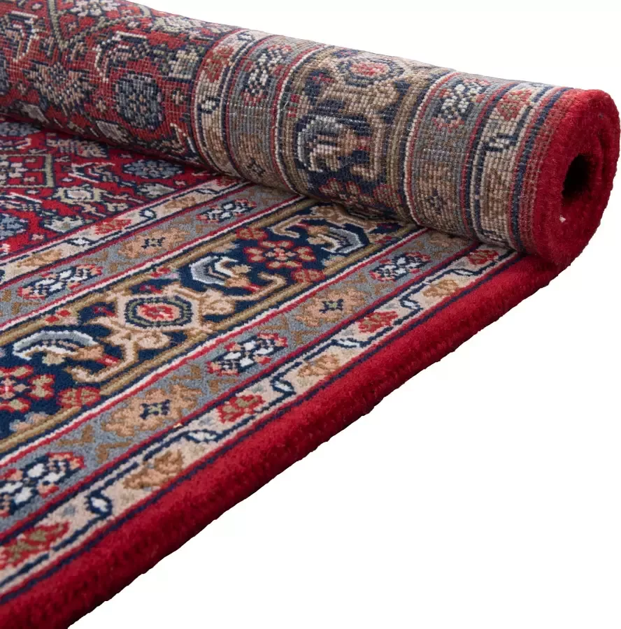 THEKO Oosters tapijt Benares Herati zuivere wol met de hand geknoopt met franje
