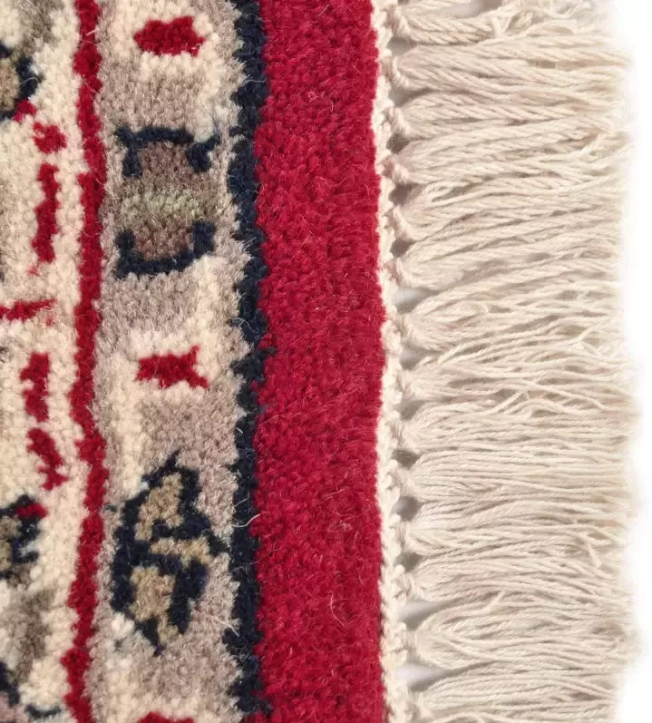THEKO Oosters tapijt Benares Isfahan zuivere wol met de hand geknoopt met franje - Foto 4