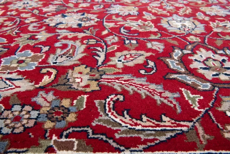 THEKO Oosters tapijt Benares Isfahan zuivere wol met de hand geknoopt met franje - Foto 5