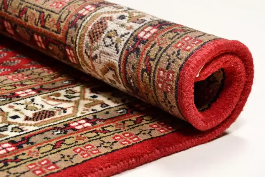THEKO Oosters tapijt Chandi Mir zuivere wol met de hand geknoopt met franje - Foto 2