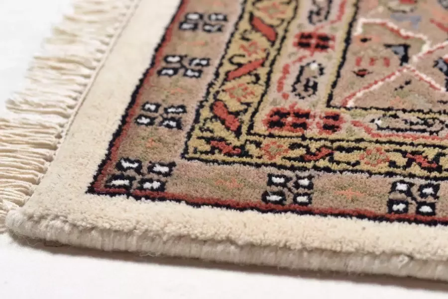 THEKO Oosters tapijt Chandi Mir zuivere wol met de hand geknoopt met franje - Foto 6