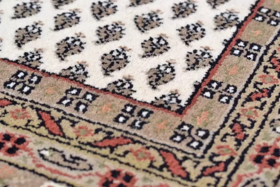 THEKO Oosters tapijt Chandi Mir zuivere wol met de hand geknoopt met franje - Foto 3