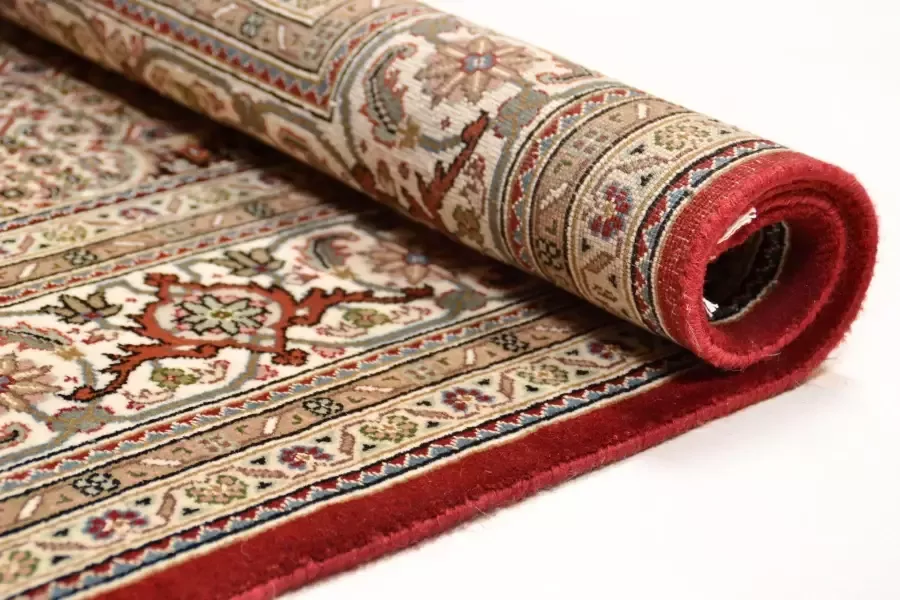 THEKO Oosters tapijt Mahi Tabriz met de hand geknoopt materiaal: 80% wol 20% zijde met franje - Foto 2