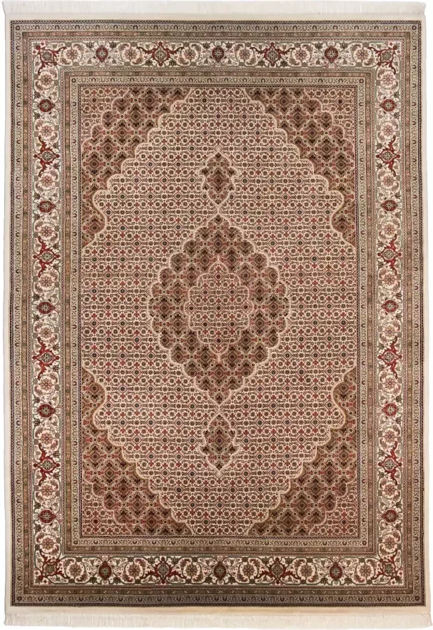 THEKO Oosters tapijt Mahi Tabriz met de hand geknoopt materiaal: 80% wol 20% zijde met franje - Foto 3
