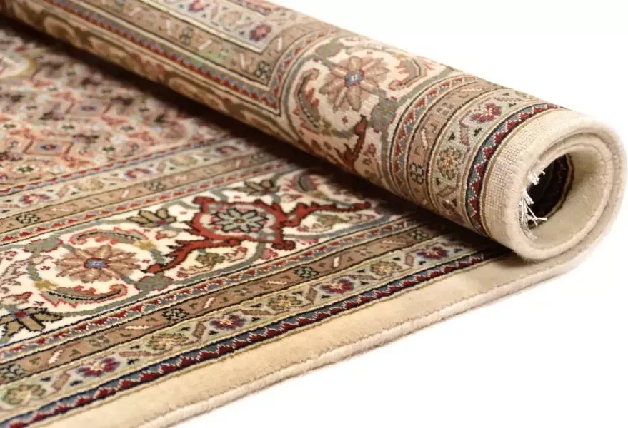 THEKO Oosters tapijt Mahi Tabriz met de hand geknoopt materiaal: 80% wol 20% zijde met franje - Foto 4