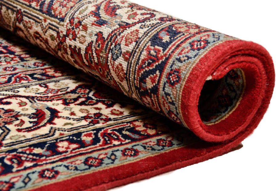 THEKO Oosters tapijt Meraj Silk Touch Bidjar Pool van 20% zijde met de hand geknoopt met franje woonkamer - Foto 1