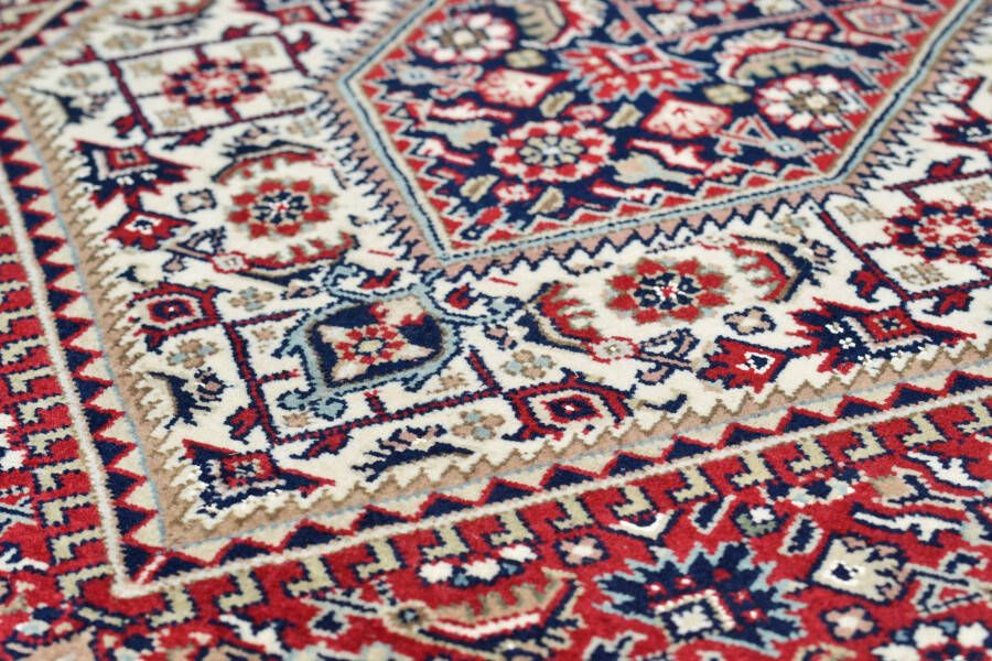 THEKO Oosters tapijt Meraj Silk Touch Bidjar Pool van 20% zijde met de hand geknoopt met franje woonkamer - Foto 4