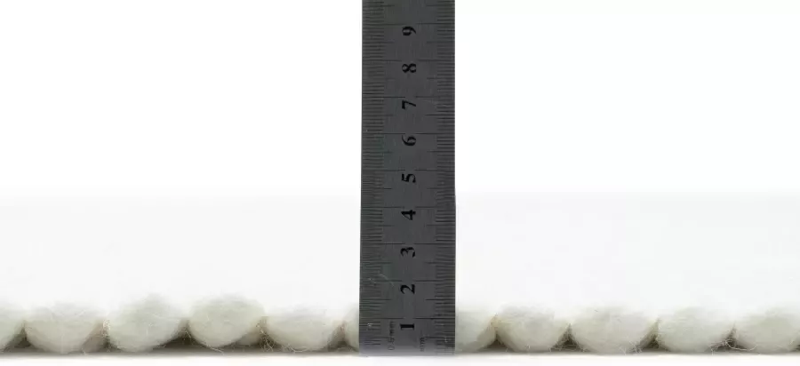 THEKO Wollen kleed Alpen met de hand geweven tweezijdig te gebruiken kleed mêlee zuivere wol woonkamer - Foto 9