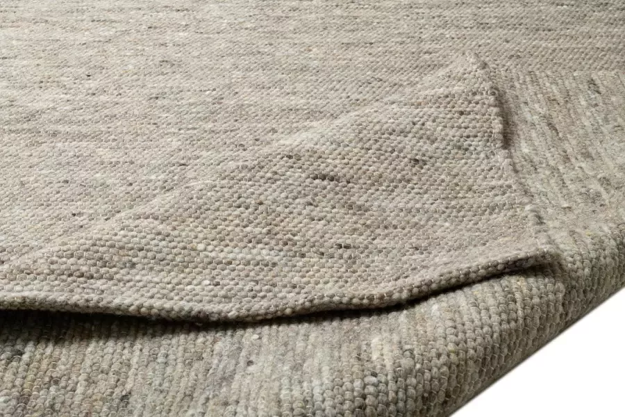 THEKO Wollen kleed Alpen met de hand geweven tweezijdig te gebruiken kleed mêlee zuivere wol woonkamer - Foto 6