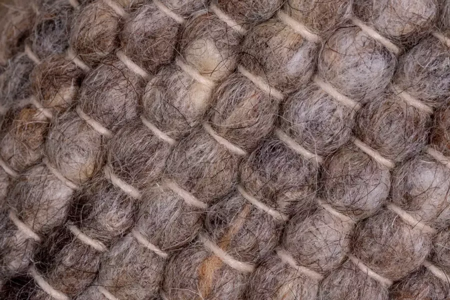 THEKO Wollen kleed Alpen met de hand geweven tweezijdig te gebruiken kleed mêlee zuivere wol woonkamer - Foto 5