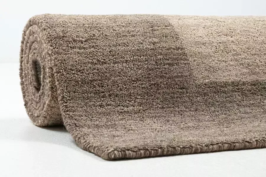 THEKO Wollen kleed Gabbeh super Handgeweven vloerkleed randdessin zuivere wol met de hand geweven - Foto 4