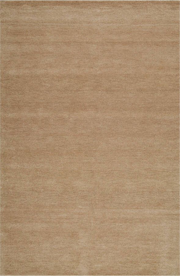 THEKO Wollen kleed Gabbeh uni Handgeweven vloerkleed mêlee zuivere wol met de hand geweven - Foto 4