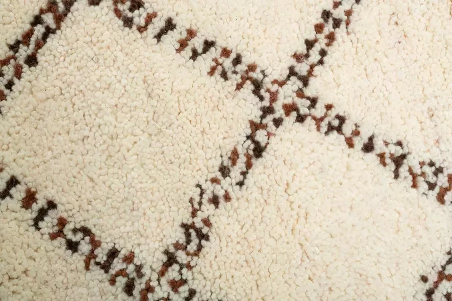 THEKO Wollen kleed MARMOUCHA 05 zuivere wol ruitendessin met franje - Foto 2