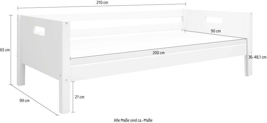 Thuka 1-persoonsledikant Nordic produceert bij Flexa incl rolbodem - Foto 5