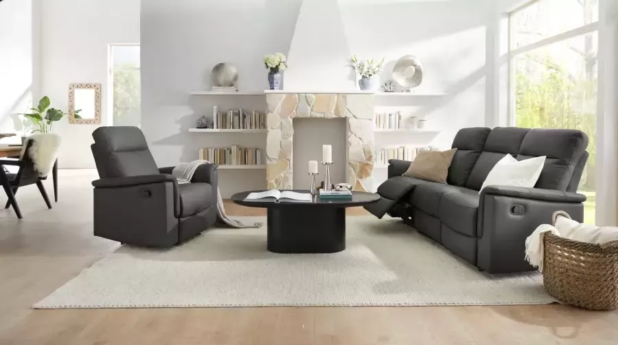 Home affaire Relaxfauteuil Southbrook met handmatige en elektrische relaxfunctie - Foto 3