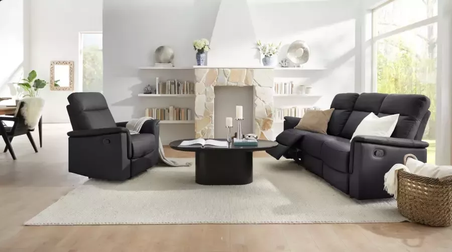 Home affaire Relaxfauteuil Southbrook TV-Sessel mit Schlaffunktion Wohnzimmer Funktionssessel met handmatige en elektrische relaxfunctie - Foto 3