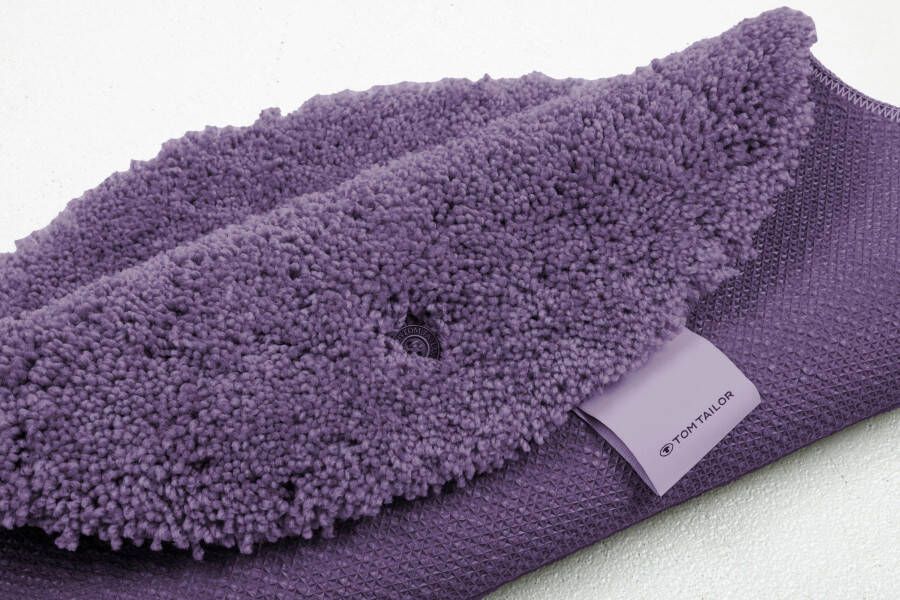 TOM TAILOR HOME Badmat Cozy Bath UNI Badmat effen kleuren rechthoekig rond en ovaal verkrijgbaar (1 stuk) - Foto 2