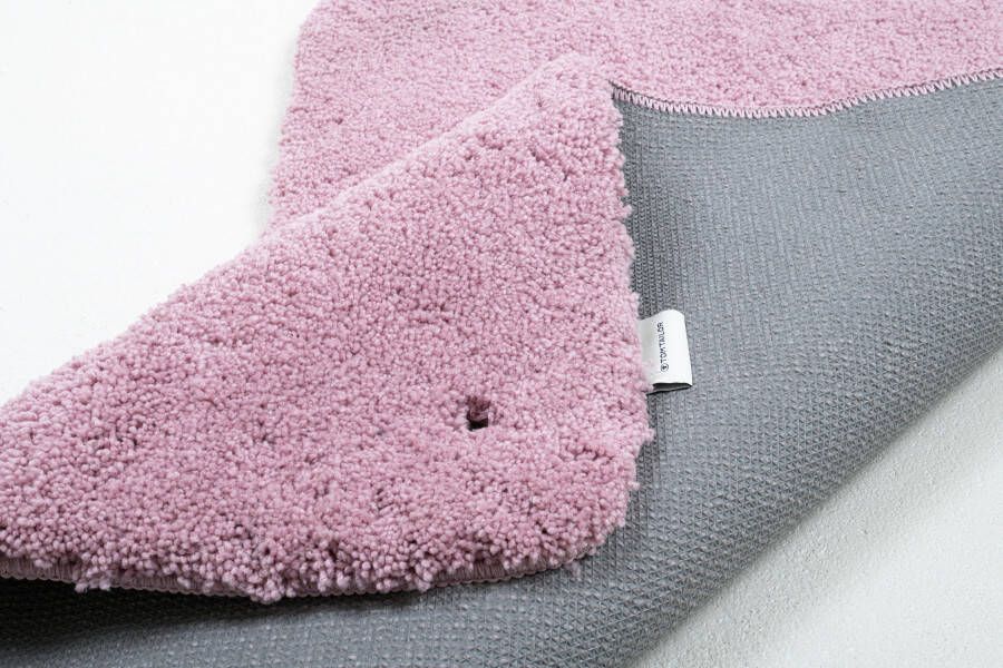 TOM TAILOR HOME Badmat Cozy Bath UNI Badmat effen kleuren rechthoekig rond en ovaal verkrijgbaar (1 stuk)