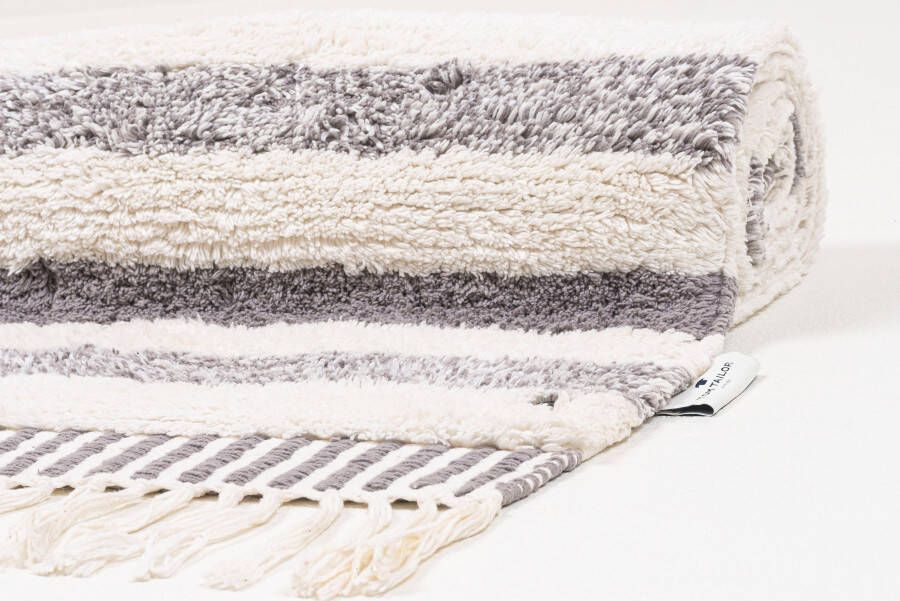 TOM TAILOR HOME Badmat Ethno Bath Badmat Berber-look met franjes 100% katoen (1 stuk)