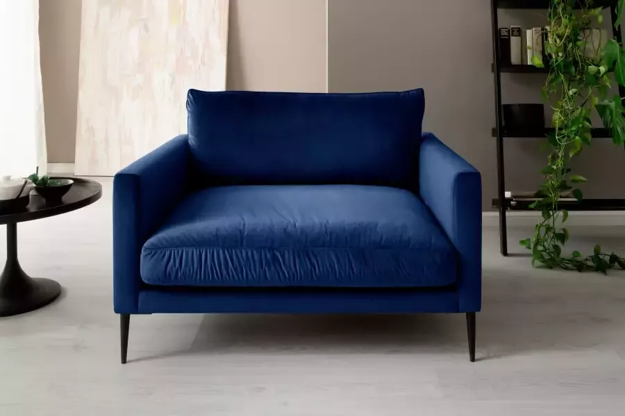 Trends by HG Fauteuil Svea met metalen voet vrij plaatsbaar - Foto 3