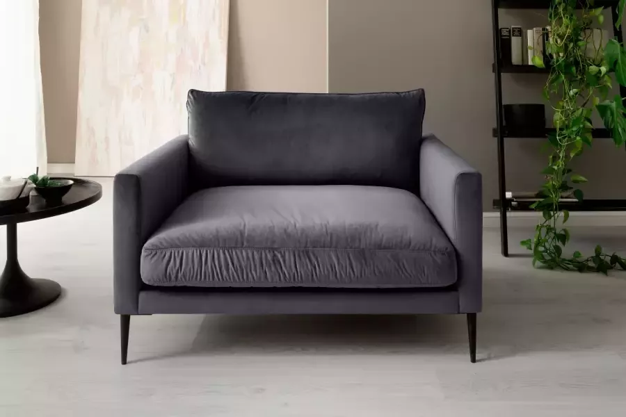 Trends by HG Fauteuil Svea met metalen voet vrij plaatsbaar - Foto 3