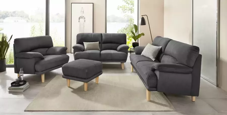 TRENDMANUFAKTUR 2-zitsbank Cecilia Italiaans design geweldige details hoog zitcomfort en extra comfortabele armleuningen - Foto 3
