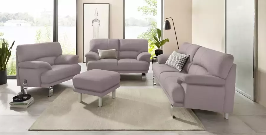 TRENDMANUFAKTUR Fauteuil Cecilia II loungestoel in Italiaans design (set) - Foto 3