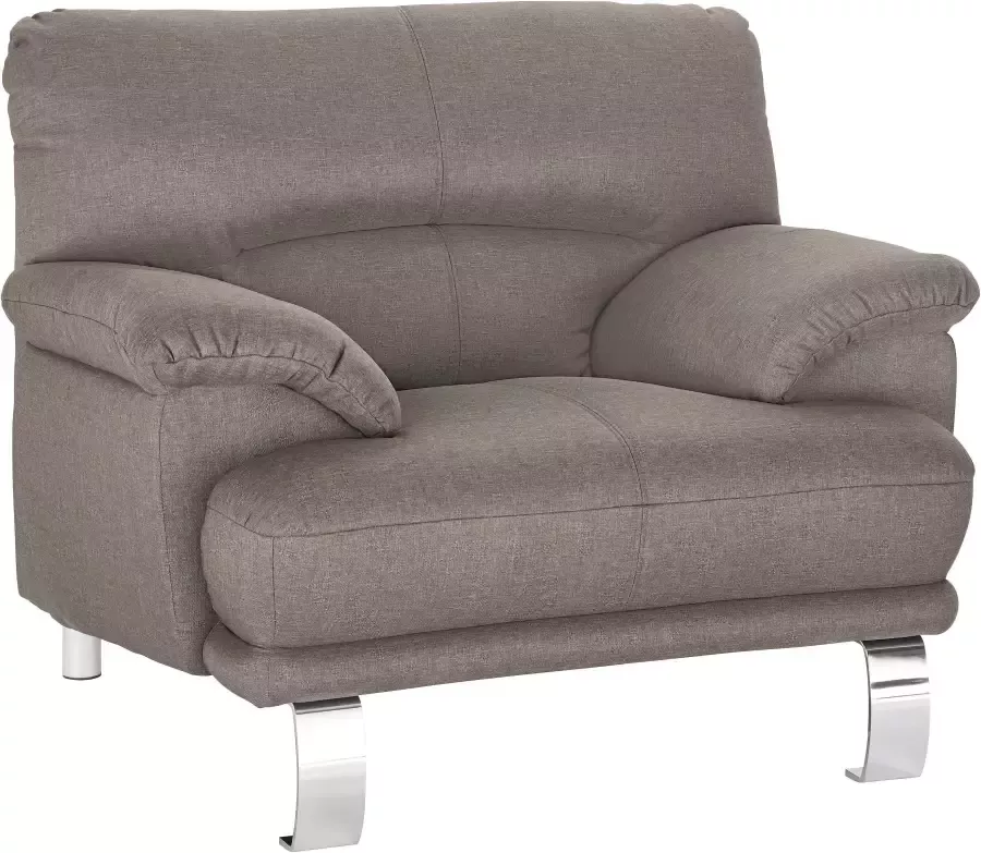 TRENDMANUFAKTUR Fauteuil Cecilia II loungestoel in Italiaans design (set)