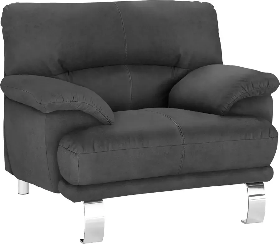 TRENDMANUFAKTUR Fauteuil Cecilia II loungestoel in Italiaans design (set)