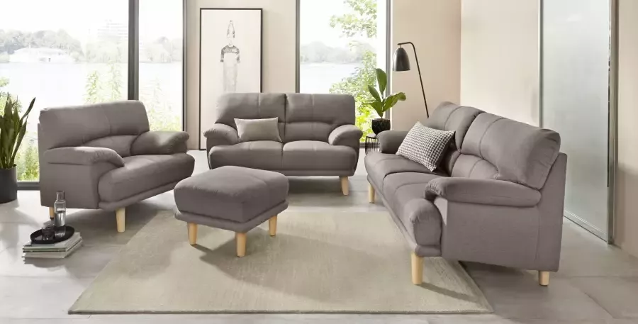 TRENDMANUFAKTUR Fauteuil Cecilia loungestoel Italiaans ontwerp comfortabele armleuningen - Foto 3
