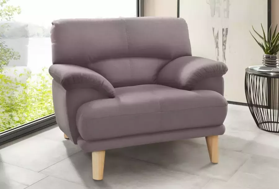 TRENDMANUFAKTUR Fauteuil Cecilia loungestoel Italiaans ontwerp comfortabele armleuningen - Foto 2