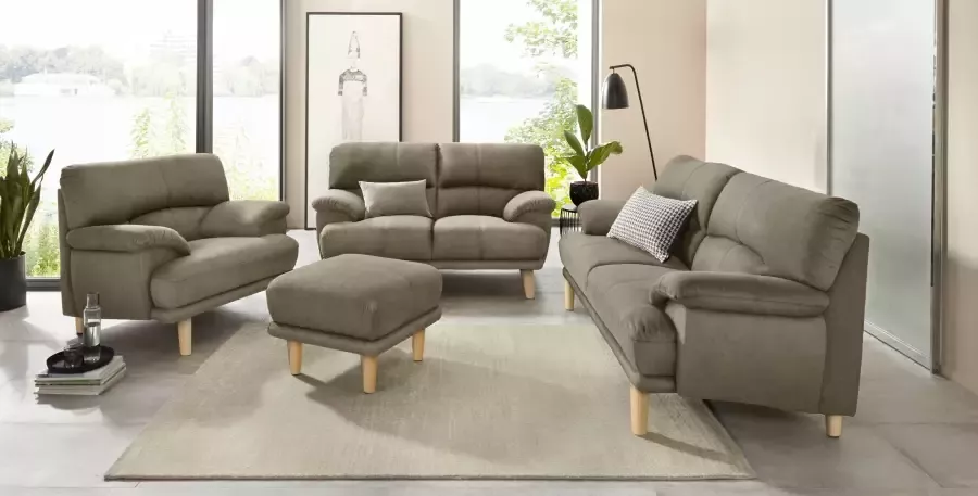 TRENDMANUFAKTUR Fauteuil Cecilia loungestoel Italiaans ontwerp comfortabele armleuningen - Foto 3