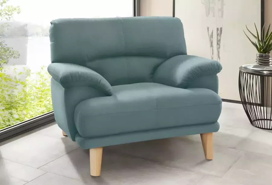 TRENDMANUFAKTUR Fauteuil Cecilia loungestoel Italiaans ontwerp comfortabele armleuningen - Foto 2
