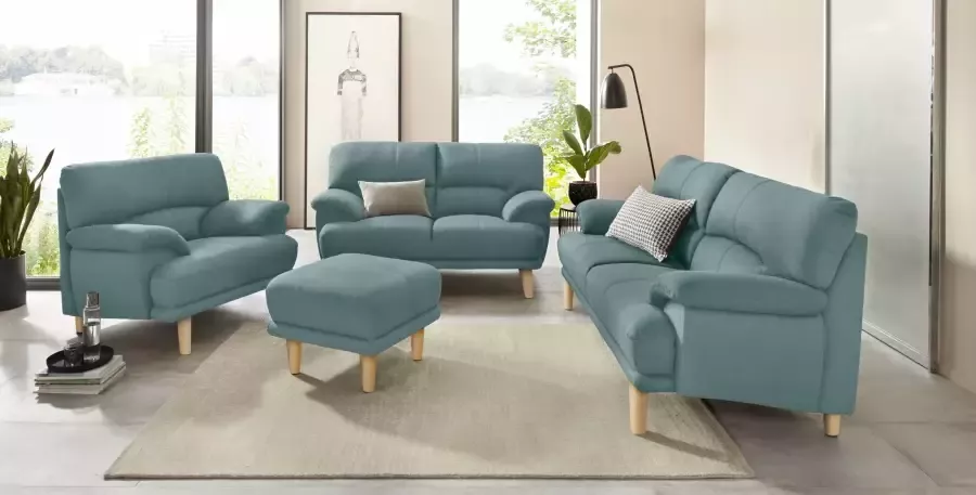 TRENDMANUFAKTUR Fauteuil Cecilia loungestoel Italiaans ontwerp comfortabele armleuningen - Foto 3